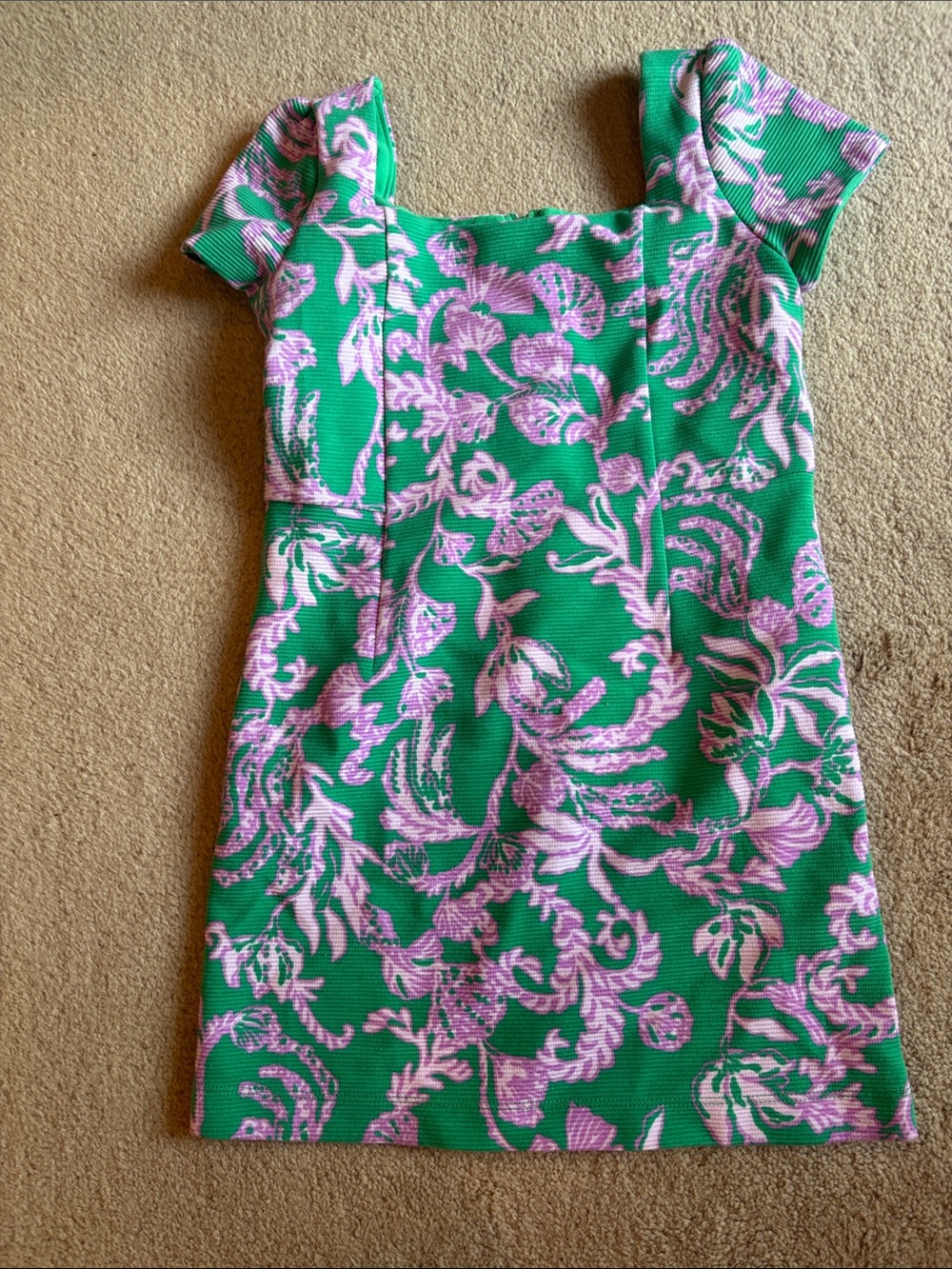 Lilly Pulitzer Girls Montrey dress Square-Neck